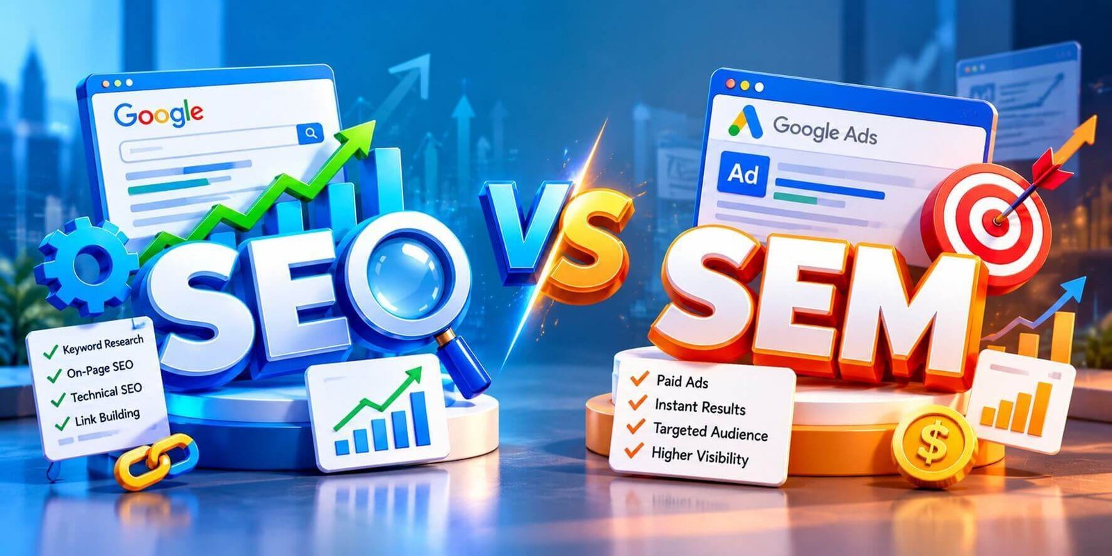 SEM Is the Umbrella, SEO Is Part of