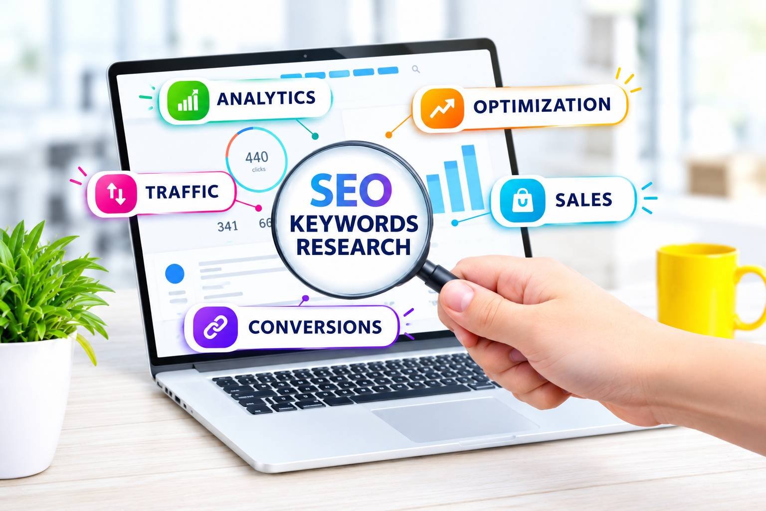 SEO Keyword Research Dashboard